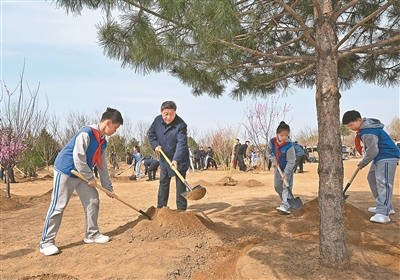 汇聚共建美丽中国磅礴力量 让祖国大地更加绿意盎然生机勃发